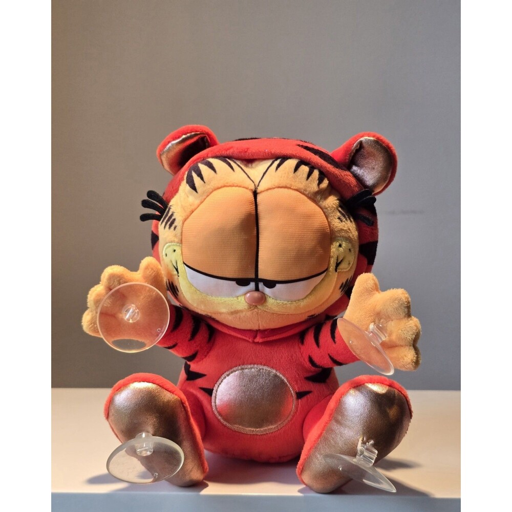 Kidrobot Garfield Year of the Tiger Red Edition 8" Plush Window Clinger